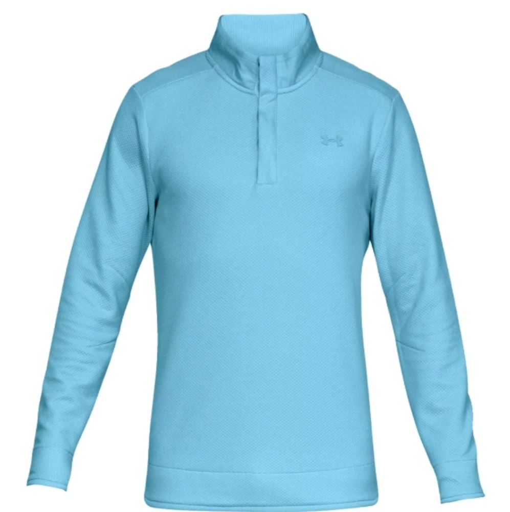 Under armour light blue golf shirt